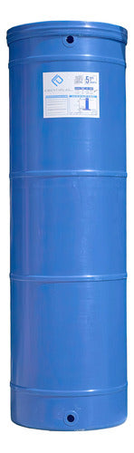 Tanque Cilindro Plástico Azul Liberty 620lt