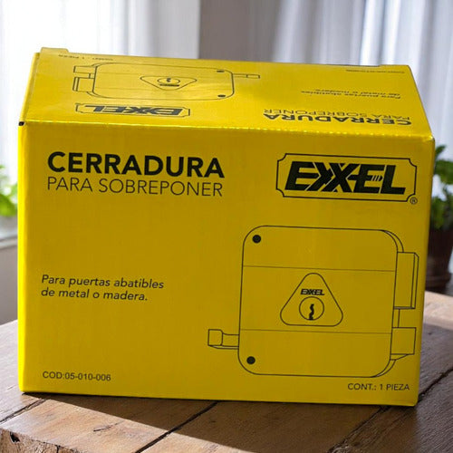 Cerradura Cilindro Fijo Der/verde Exxel