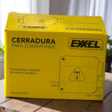 Cerradura Cilindro Fijo Der/verde Exxel