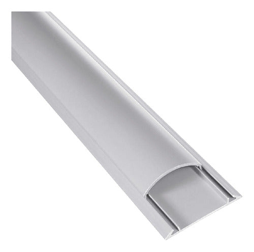 Moldura Para Cubrir Cables 35x10mm 2mts Vitron Para Piso