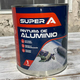 Pintura Manto Aluminio 1 Galón Super A