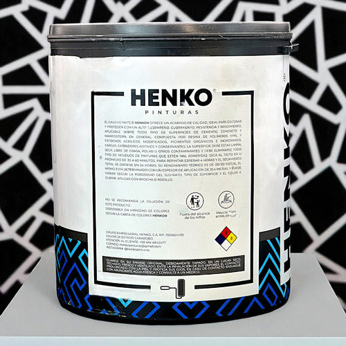 Pintura Caucho Galon Clase B Henko