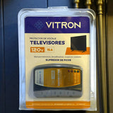 Protector De Voltaje Para Televisores Vitron 3 Tomas 120v