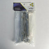 Soporte Cortinero 1/2  P/pared Doble (par) Aluminio Sufein