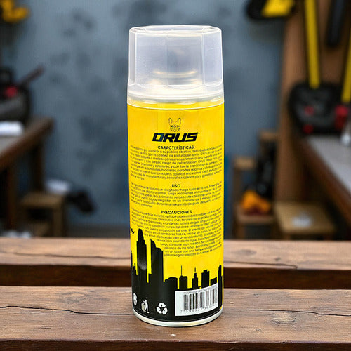 Pintura Spray Lacover Transparente 400ml Orus