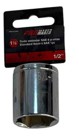 Dado 1/2  X 1 1/8  Std Sae 6pts Promaker