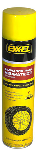 Limpiador De Espuma Para Cauchos O Neumaticos 650ml Exxel