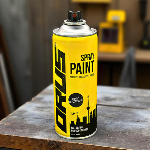 Pintura Spray Fondo Anticorrosivo 400ml Orus