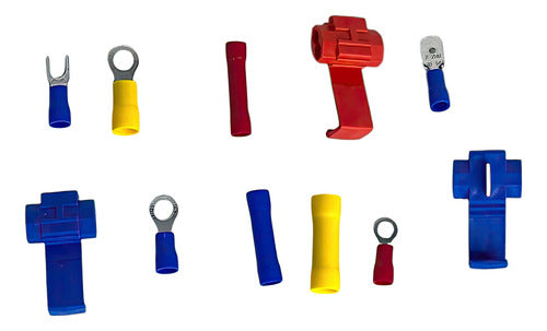 Terminales Electricos Set De 200 Piezas Wadfow