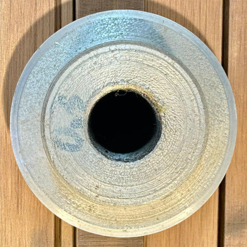 Polea Aluminio Doble Canal 3 Pulgadas