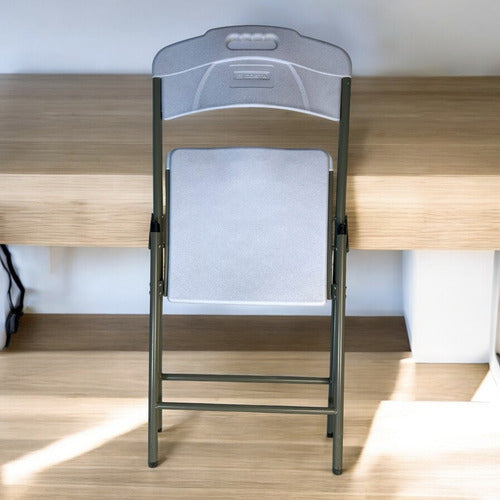 Silla Plegable Gris 47x84 Costa