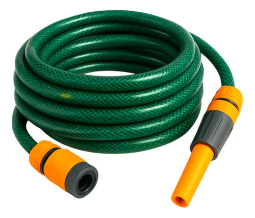 Rollo Manguera Culebra 3/4'' X20m C/conexiones Exxel