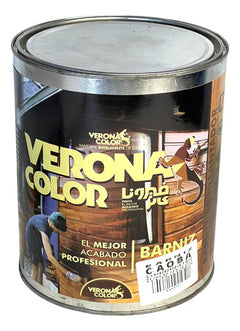 Barniz Caoba Para Madera 1 Gal½n Verona