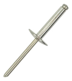 Remache Aluminio Ala Ancha 612 (3/16 X 15/16) Pack de 10und