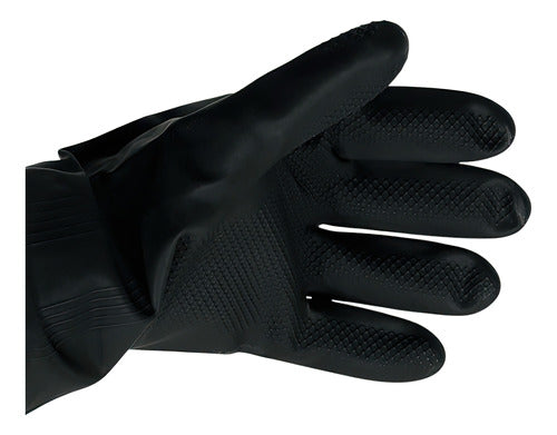 Guantes De Latex Negro Indust Talla M Bellota