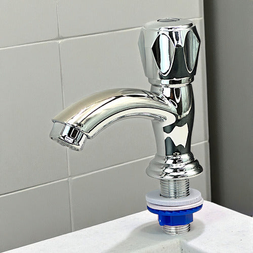 Llave Griferia De Lavamanos Negro Mate Orus