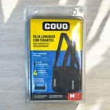 Faja Lumbar Con Tirantes Talla M Para Trabajos Pesados Covo
