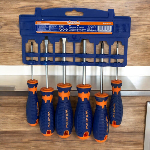 Juego Destornilladores Set 6 Piezas Wadfow
