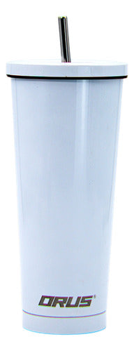 Termo Vaso 750ml C/pitillo Orus