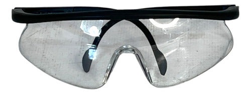 Lentes De Seguridad Transparente P/negra Exxel