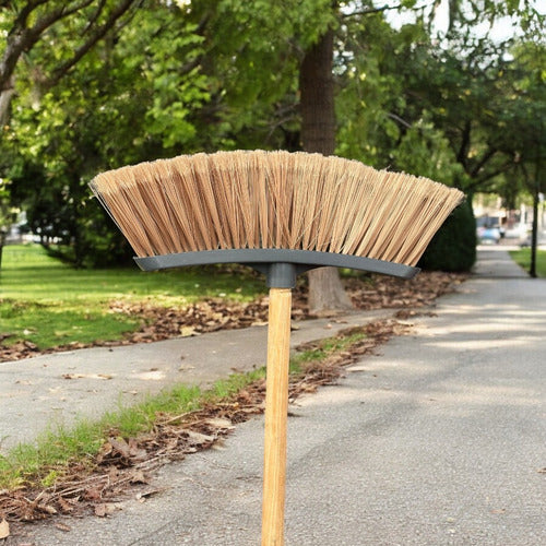 Kit De Limpieza Escoba Rastrillo Pala Con Barril Rutel