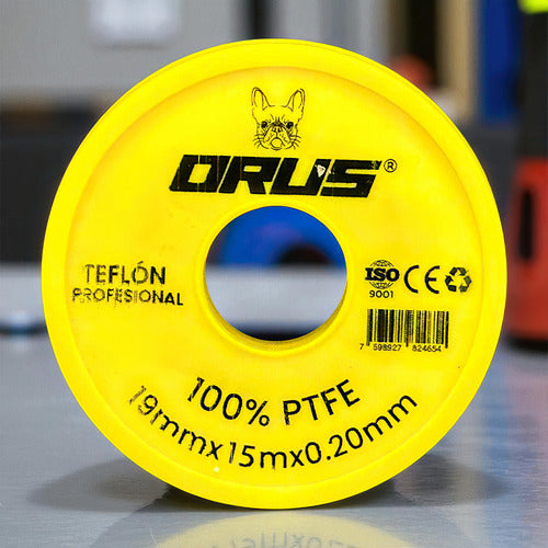Teflon Profesional 3/4 X 15m Orus X2 Und