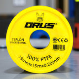 Teflon Profesional 3/4 X 15m Orus X2 Und