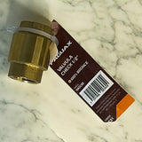 Valvula Check Faguax 100% De Bronce 1/2  Nascad