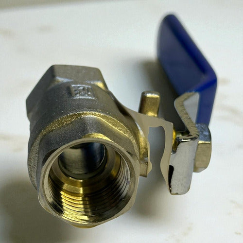 Llave De Paso Af 1/2'' Rapido Bronce Faguax