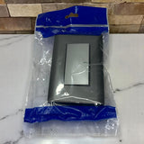 Interruptor Sencillo Plateado Vitron