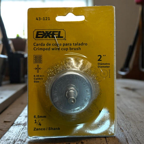 Cepillo De Copa Para Taladro 2'' Exxel