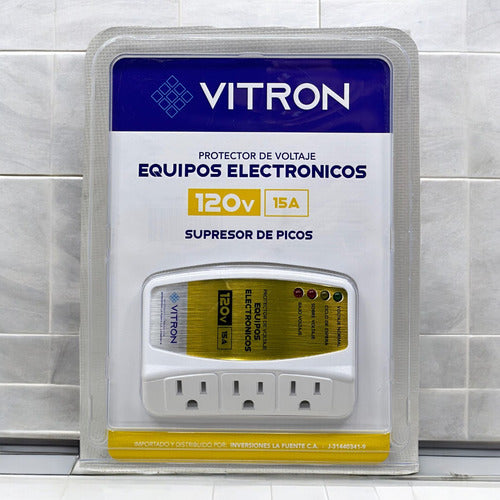 Protector De Voltaje Equipos Electrónicos Vitron 120v