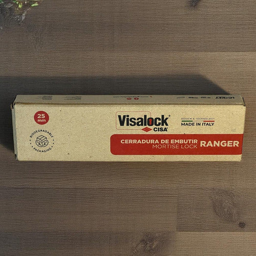 Cerradura De Embutir 25mm 83 Ranger Visalock CISA