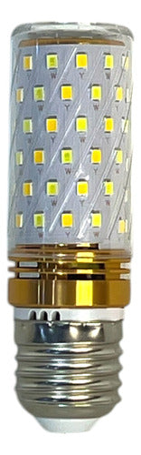 Bombillo Led Tubular 8w E27 85-265v Tricolor Run