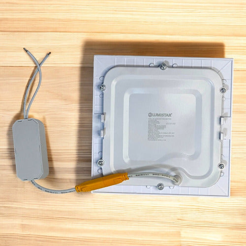 Panel Led Cuadrado Para Empotrar 9w 110-220v Lumistar