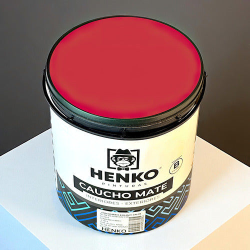 Pintura Caucho Cuñete Clase B Henko