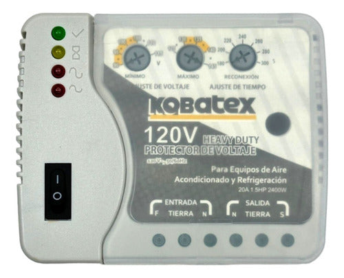 Protector De Voltaje Kobatex Heavy Duty 120v