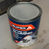 Pintura Manto Aluminio 1 Galón Super A