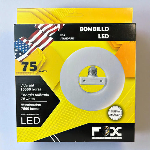 Bombillo Redondo Con Cabeza 75w Fox