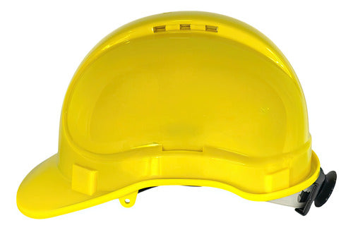 Casco De Seguridad Amarillo 318g Hoteche