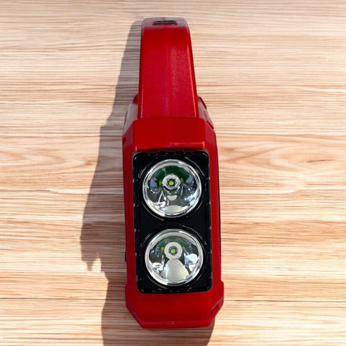 Lampara Led De Emergencia 10w Recargable Solar Run