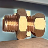 Conector Perro Cobre Para Cable #8-#6 T/j25 8mmx22mm