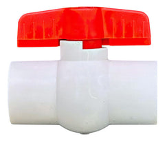 Llave De Paso 1'' Rosca Pvc Orus