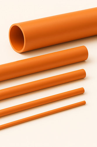 Tubo Aguas Negras Naranja Uniteca 110mm X 3mts X 3,2mm