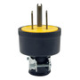 Enchufe De Goma Industrial C/Tierra  ABS 125V LUMISTAR