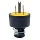 Enchufe De Goma Industrial C/Tierra  ABS 125V LUMISTAR