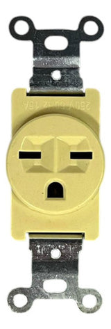 Toma T/chino 20a 220v Beige Pack 2 Und Tauro