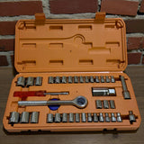 Juego De Rachet 3/8'' A 1/4'' 40pcs Victeche