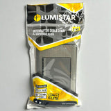 Interruptor Doble Elite 3 Way Plata Lumistar