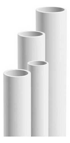 Tubo PVC Blanco P/electricidad Conduit Uniteca